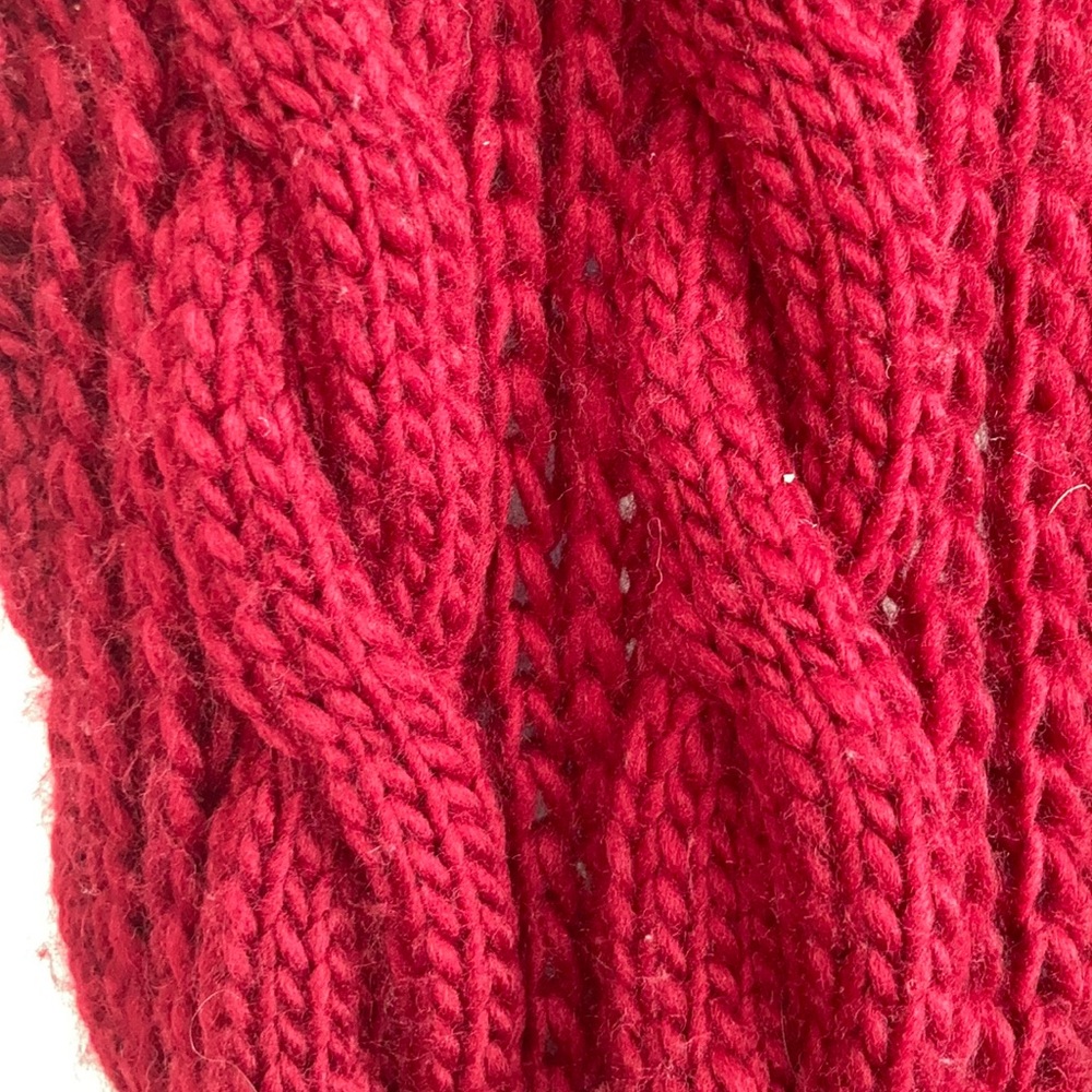 Red Infinity Scarf - Picture 2 of 2